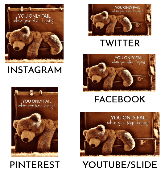 Social Poster in 5 Sizes